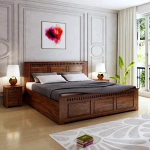 Heritage Solid Wood Sheesham Bed