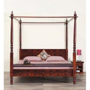 Monarch Solid Wood Sheesham Bed