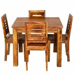 Jodhpuri Hearth Solid Sheesham Dining Set