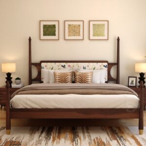 Bianca Solid Wood Sheesham Bed